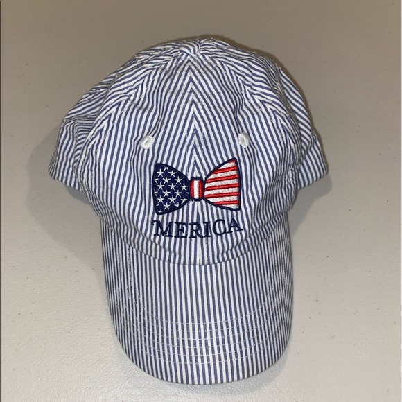 Jadelynn Brooke Accessories - jadelynn brooke ‘merida seersucker hat